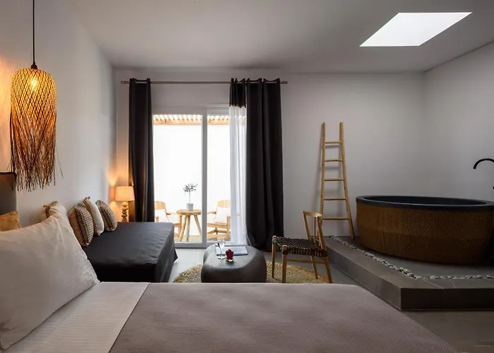 Olive Mykonos Lägenhetshotell Ano Mera