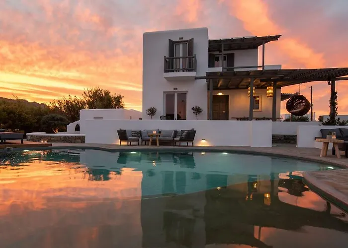 Olive Mykonos Lägenhetshotell Ano Mera